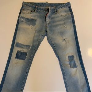 DSquared Men’s Patchwork Denim | euro52 usa34